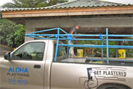 Plastering Truck